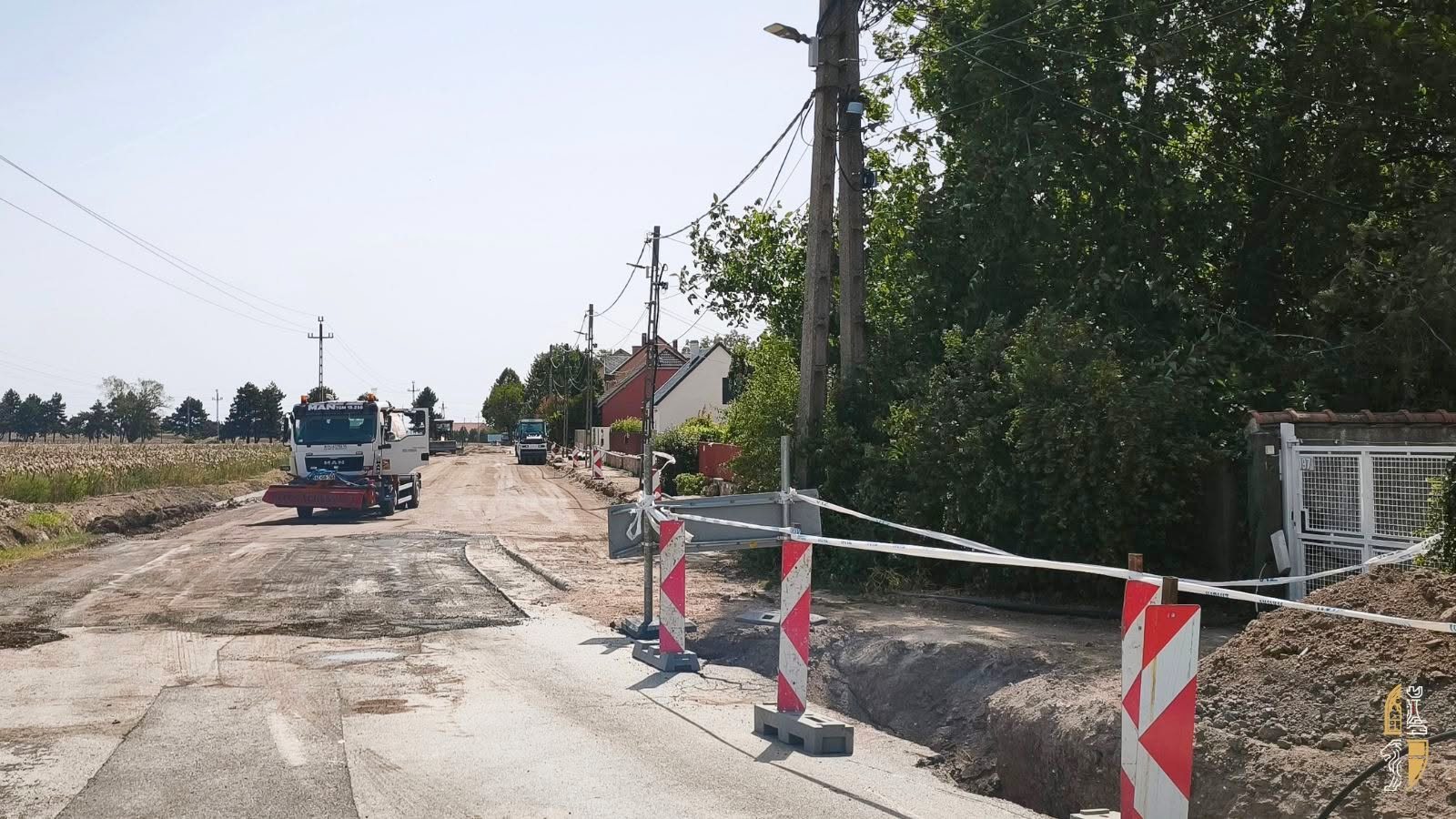 Még két hétig marad a zárás a Nagyszombati utca Aranybulla sétány és Zsolnai út közötti szakaszán